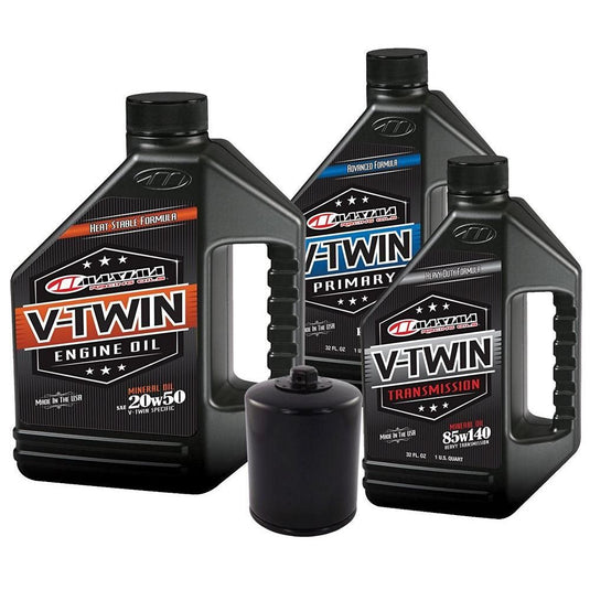 Complete Engine Oil Change Kit V-Twin Harley Davidson Twin Cam, 6 quart HF171BRC