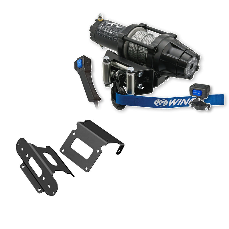 Load image into Gallery viewer, KFI Winch Kit For Honda TRX420 Rancher -IRS Models ONLY- FA/FPA/PG 2014
