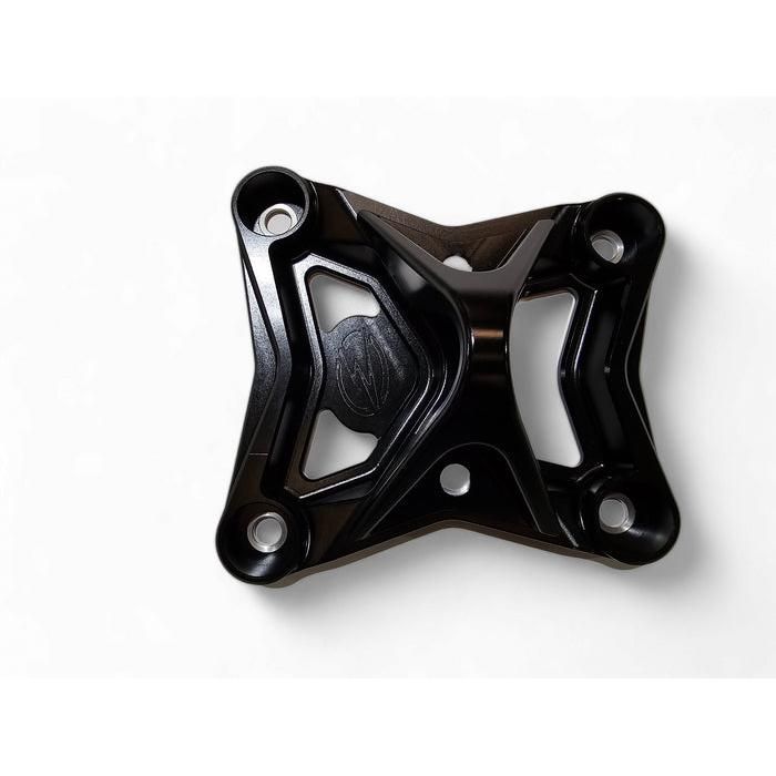 Load image into Gallery viewer, Elektric Offroad Black Radius Rod Plate With Tow Hook For Can-Am Maverick X3 2017-2021
