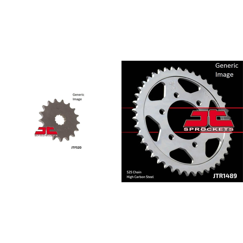 Load image into Gallery viewer, Front &amp; Rear Sprocket Kit for Street KAWASAKI ZX750 Ninja ZX-7RR 1996-1997
