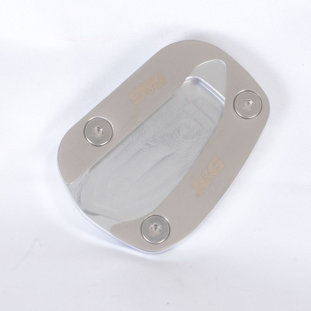 R&G Racing Silver Kickstand Shoe For 2017-2018 Yamaha FZ09