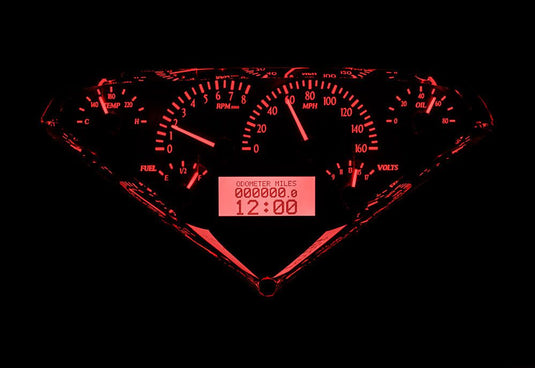 Dakota Digital 1955-1959 Chevrolet Pickup VHX Gauge Kit VHX-55C-PU