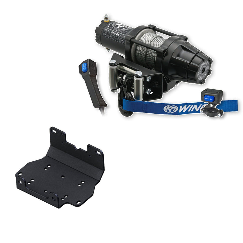 Load image into Gallery viewer, KFI Winch Kit For Yamaha Grizzly 700 4x4 2016-2024
