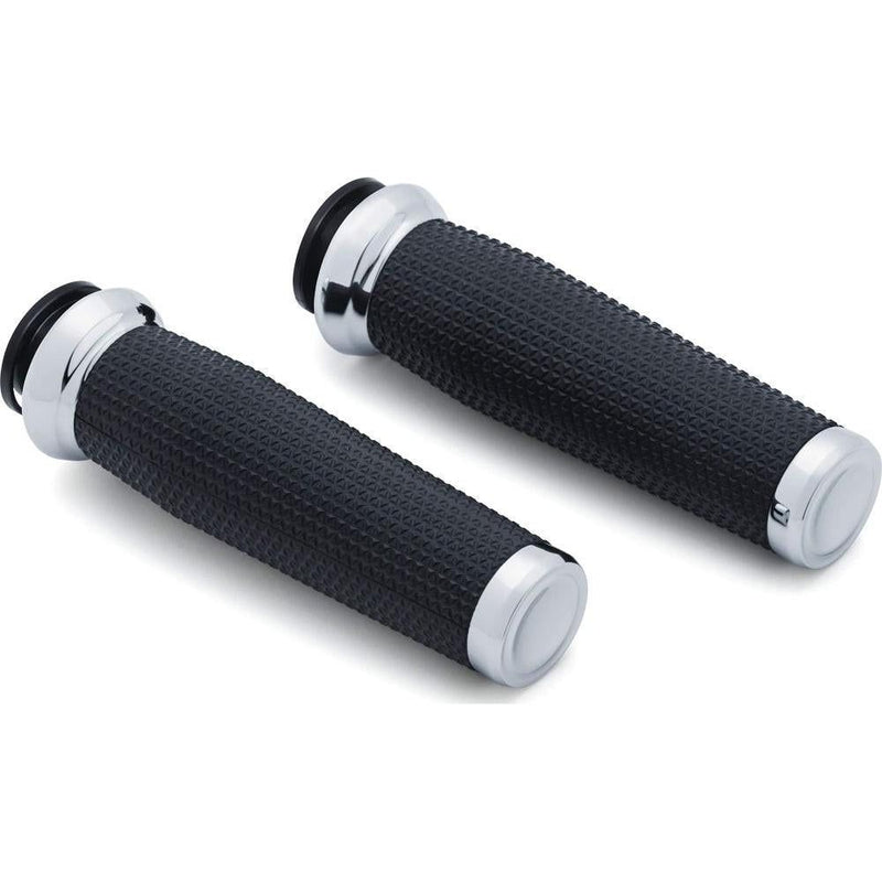 Load image into Gallery viewer, Kuryakyn Thresher Grips for Indian Chrome 5960

