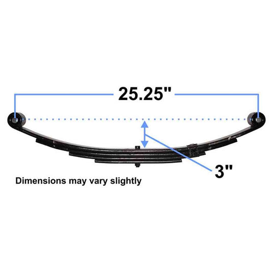 Double Eye Spring - 25.25 Inch - 2,400