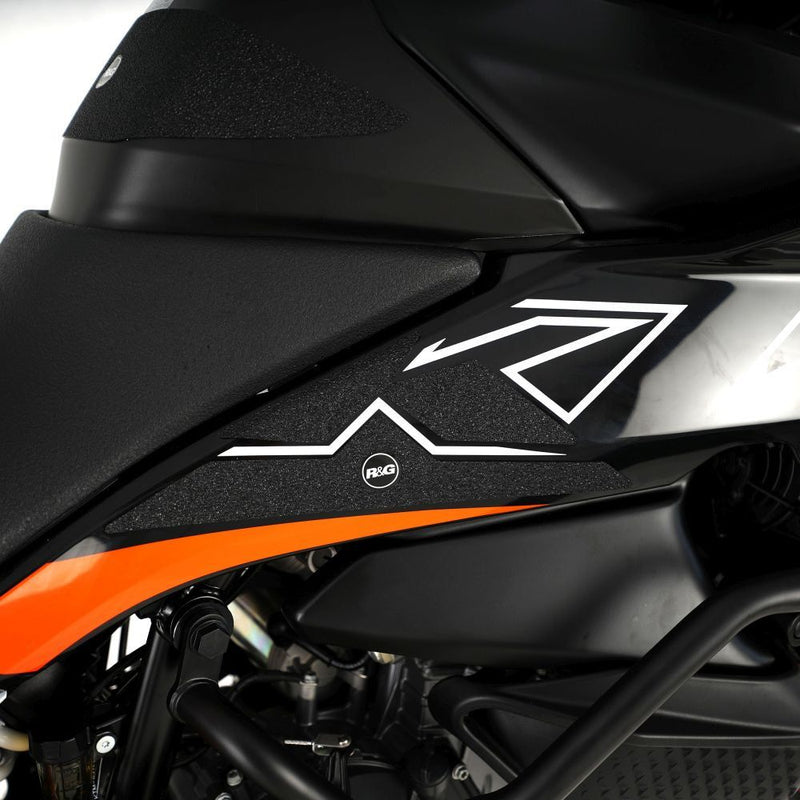 Load image into Gallery viewer, R&amp;G Racing Clear Tank Traction Grips For 2023-2024 KTM 890 SMT EZRG518CL
