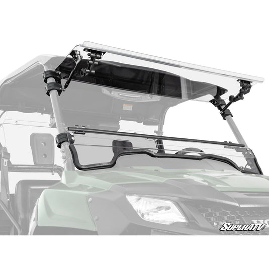 SuperATV Honda Pioneer 700 Scratch Resistant Flip Windshield FWS-H-PIO700-002-70