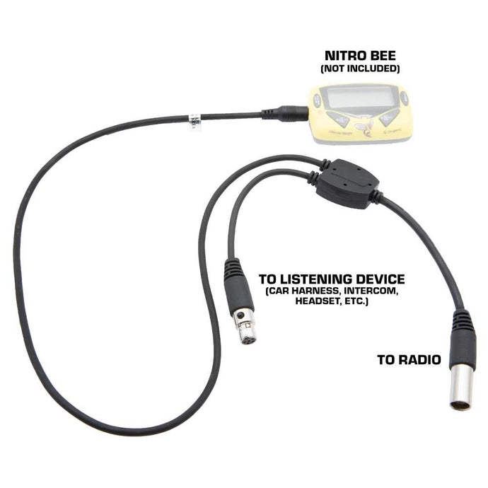 Rugged Radios Adapter for Scanner to 5-pin Car Harness, Headset, or Intercom CS-SCAN-ADPT