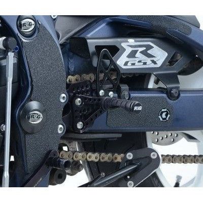 R&G Racing Black Boot Guard Kit For 2011-2018 Suzuki GSXR600