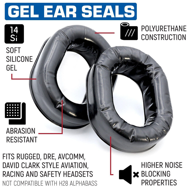 Load image into Gallery viewer, Rugged Radios Ultimate Comfort Gel Ear Seals for Headsets EARSEAL-GEL-XL
