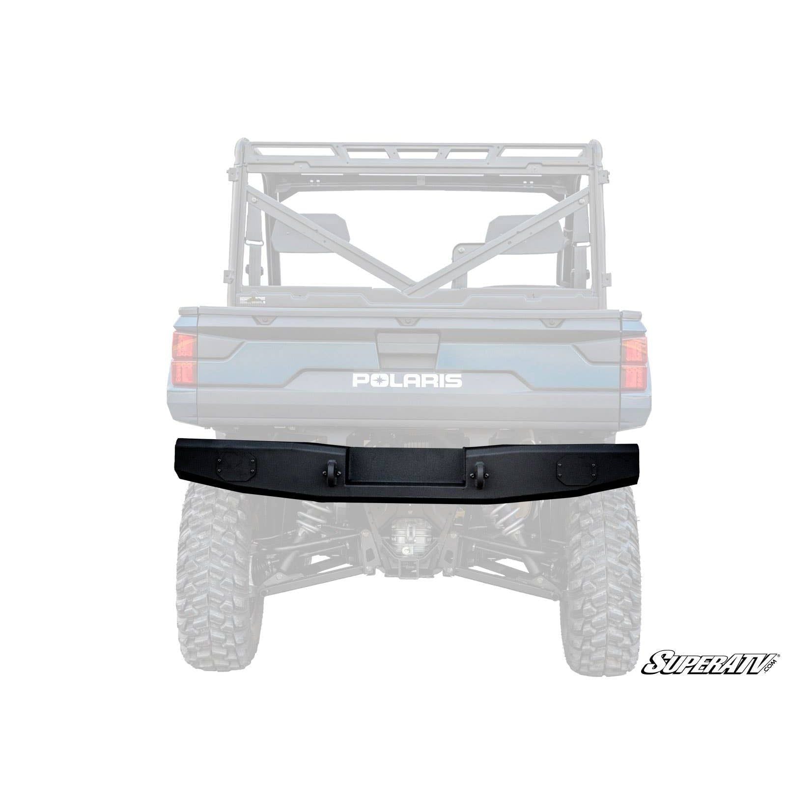 SuperATV Polaris Ranger XP 1000 2017-2021 Winch Ready Rear Bumper RB-P-RAN1K-001-00