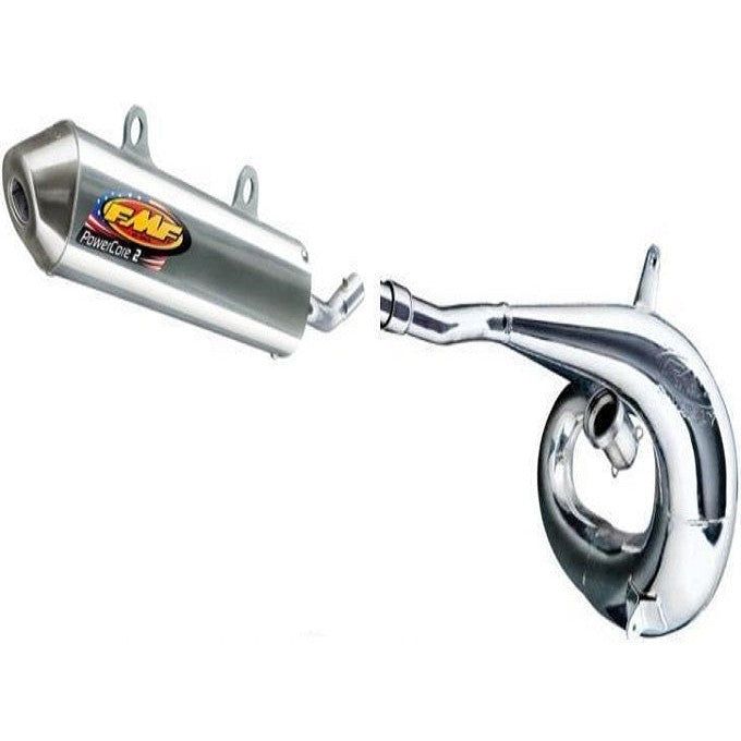 FMF GNARLY FULL PIPE EXHAUST AND POWERCORE 2 SILENCER 11-16 KTM 250 300 ALL MDLS