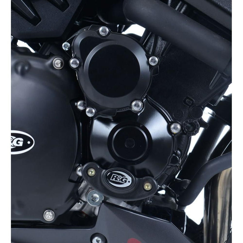 Load image into Gallery viewer, R&amp;G Racing Black Engine Case Sliders RHS ECS0044BK
