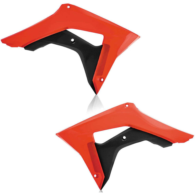 Load image into Gallery viewer, Acerbis Red/Black Radiator Shrouds for Honda - 2630661018
