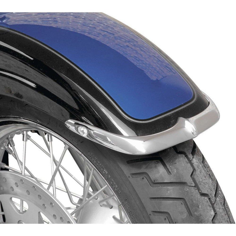 Load image into Gallery viewer, National Cycle Cast Front Fender Tip Chrome N7007
