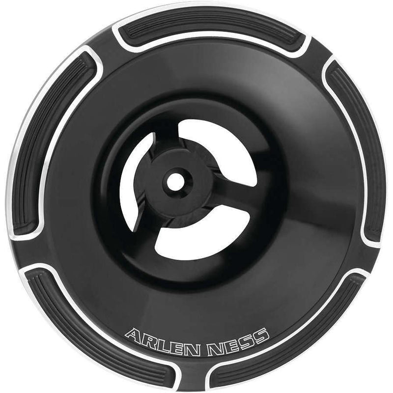 Load image into Gallery viewer, Arlen Ness Velocity Beveled Black Air Cleaner Cover 601-002
