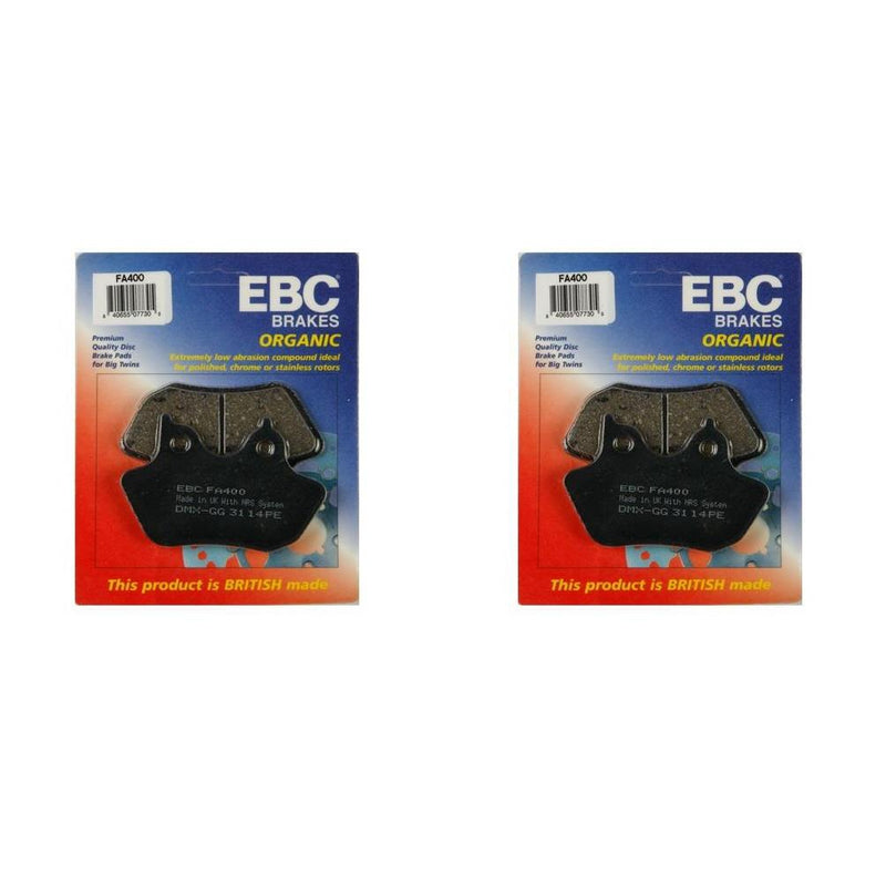 Load image into Gallery viewer, Brake Pad Kit FA400 Harley-Davidson FLHR/FLHRC Road King,FLHRS Custom 2000-2003
