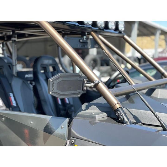 Trinity Racing Apex Side View Mirrors 1.75" Clamps Sold By The Pair TR-M1000-01