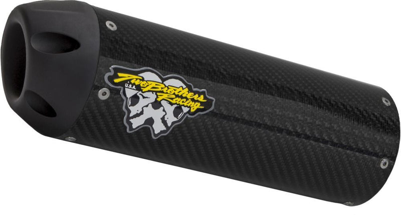 Load image into Gallery viewer, Two Brothers Racing Hurricane Black Series Carbon Fiber Slip-On Exhaust 005-0404-HU
