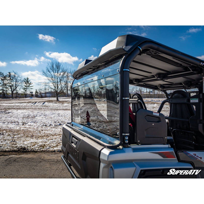 Load image into Gallery viewer, SuperATV Yamaha Wolverine X4 850 Rear Windshield RWS-Y-WV-X4-76
