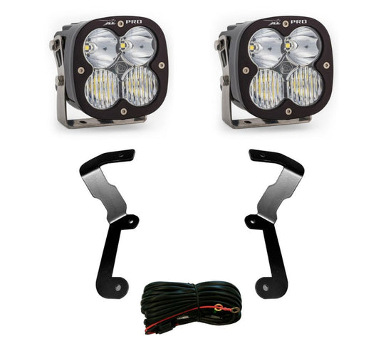Baja Designs A-Pillar Light Kit Pair XL Pro Series Driving/Combo Pattern Clear Lens 447876