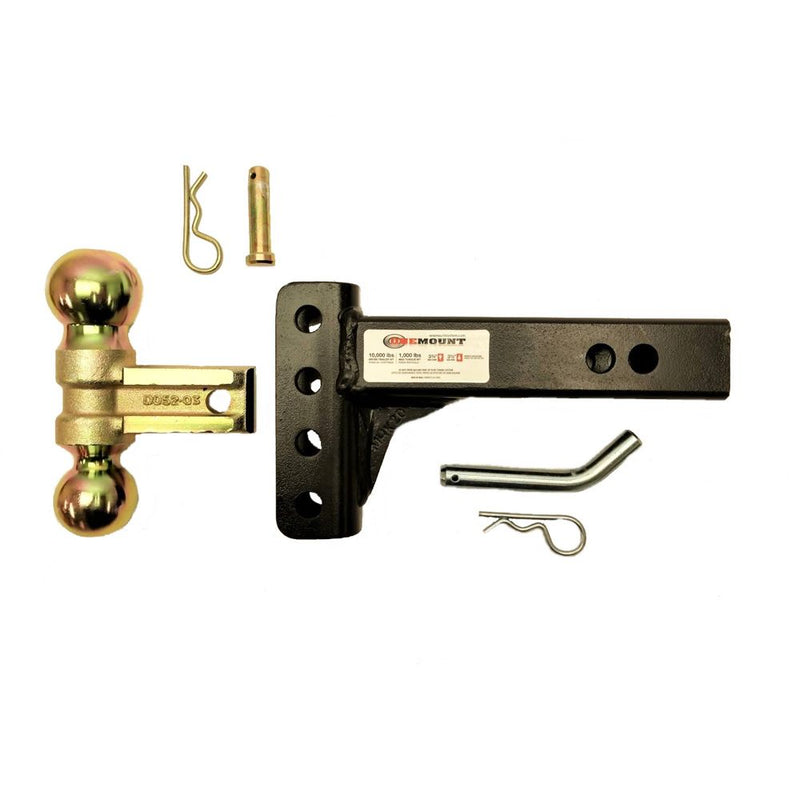 Load image into Gallery viewer, One Mount Adjustable, Dual-Ball Mount for 2 Inch Receivers
