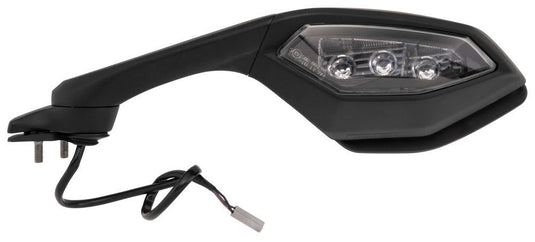 BikeMaster O.E.M. Replacement Mirror For Yamaha YZF-R1 2015-2019 Left Black