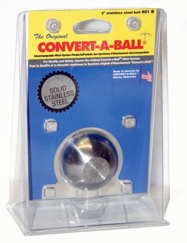 Load image into Gallery viewer, Convert-A-Ball 2 Inch Stainless Steel Hitch Ball Only
