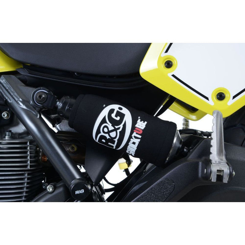 Load image into Gallery viewer, R&amp;G Racing Black Shocktube Shock Protector For 2014-2015 BMW R1200RT
