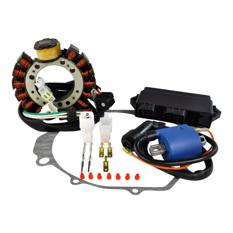 Load image into Gallery viewer, RMStator Stator Kit With CDI Box , Ignition Coil And Cover Gasket RM22811
