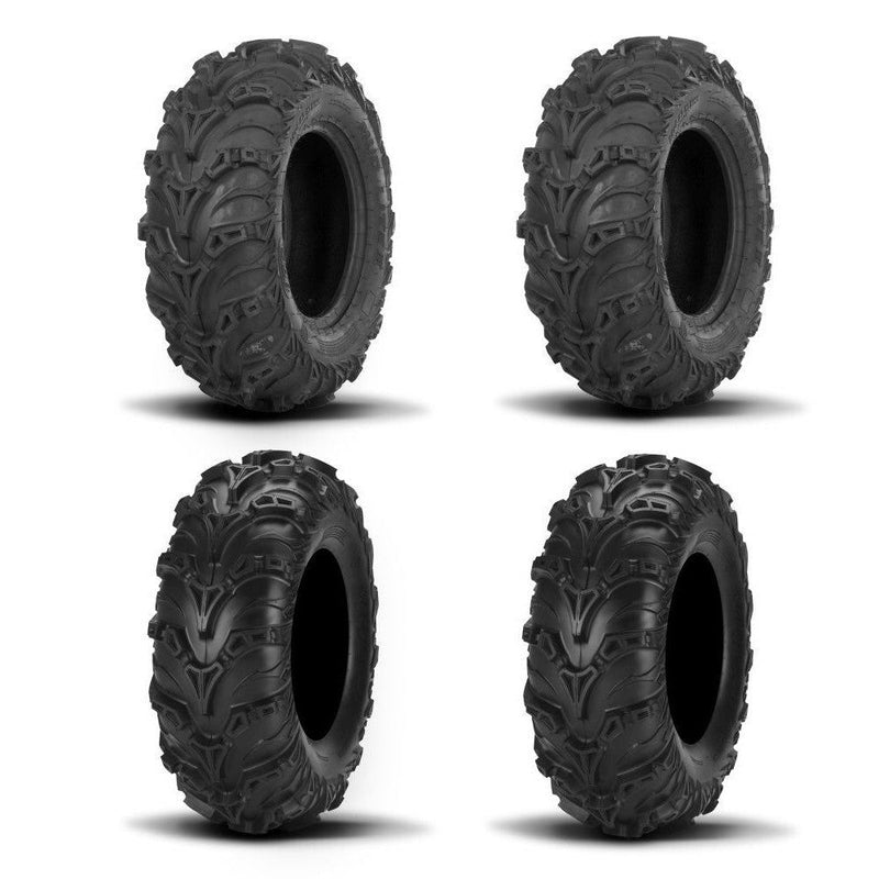 Load image into Gallery viewer, ITP Two Each Mud Lite II Tires Rear [25x10-12] And Mud Lite II Tires Front [25x8-12]
