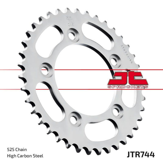 JT Sprockets Rear Steel Sprocket 36 Tooth 36T 525 Chain JTR744.36