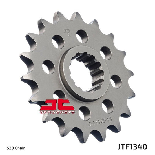 JT Sprockets Front Steel Sprocket 18 Tooth 18T 530 Chain For Honda CB1100 SA-E 2014-2015 JTF1340.18