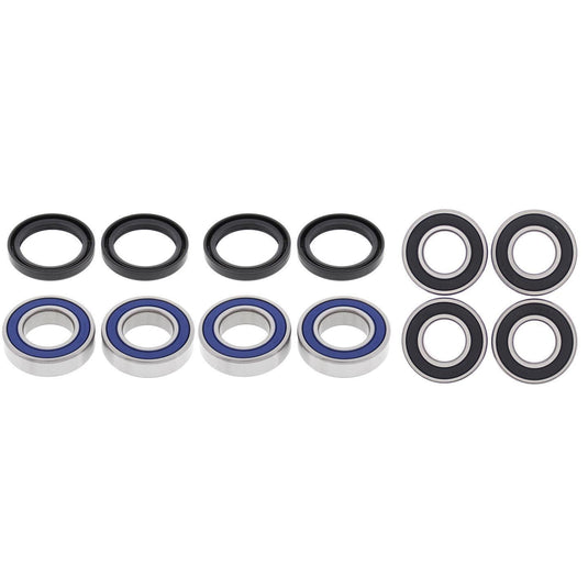 Complete Bearing Kit for Front and Rear Wheels fit Kawasaki Mule 10 90