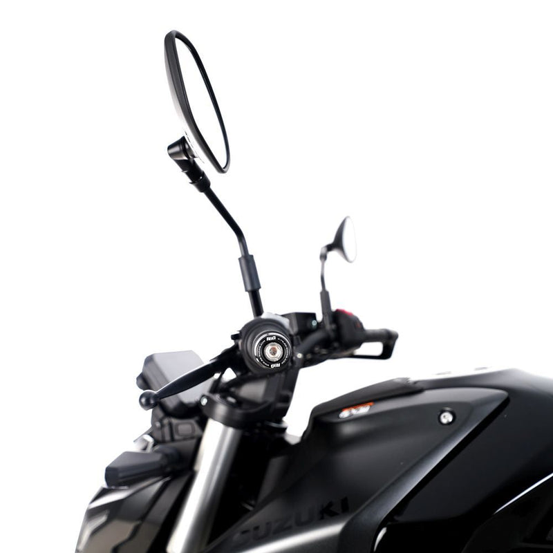 Load image into Gallery viewer, R&amp;G Racing Black Bar End Sliders For 2024-2024 Suzuki GSX-8R
