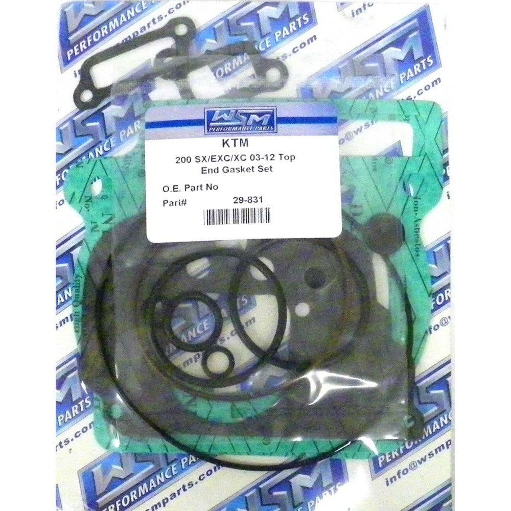 WSM Top End Gasket Kit For KTM 200 EXC / SX / XC 02-16 29-831