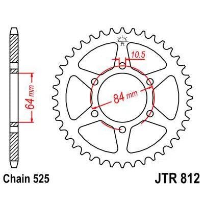 Load image into Gallery viewer, Front &amp; Rear Sprocket Kit for SUZUKI TS250 K,L,M 73-75 JT Sprockets
