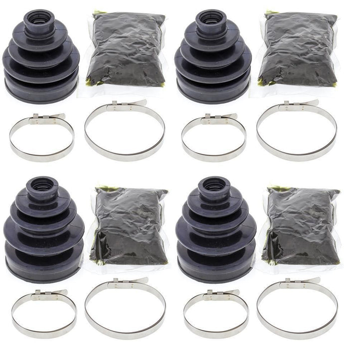 Complete Front Inner & Outer CV Boot Repair Kit Yamaha YFM450 Grizzly EPS 11-14