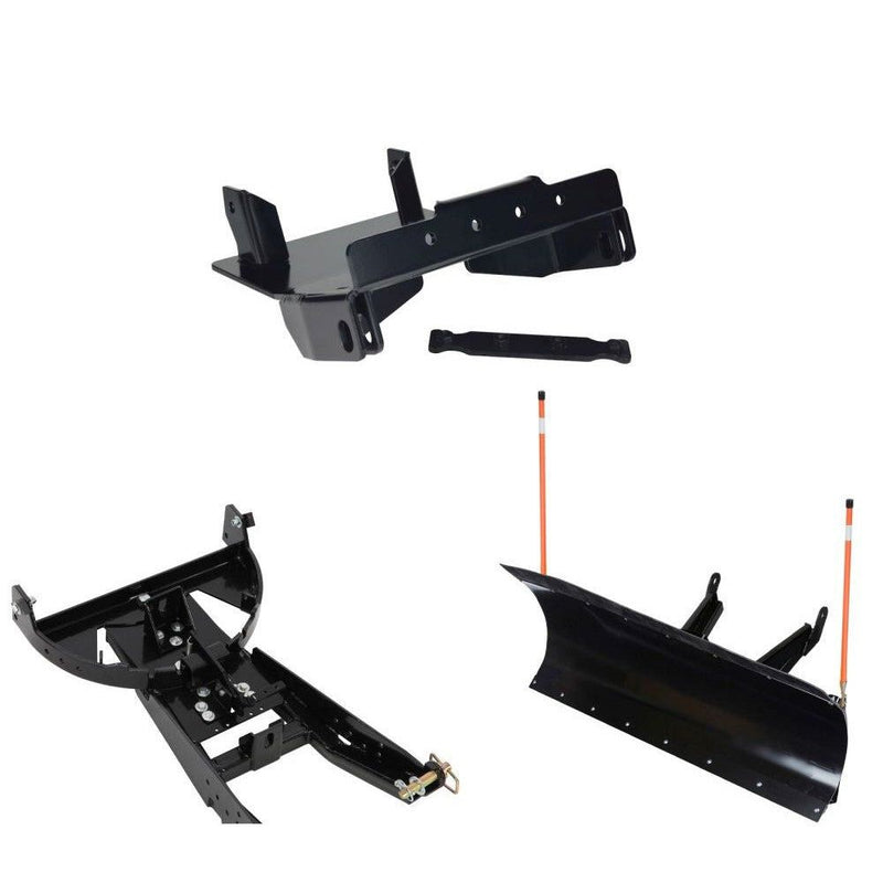 Load image into Gallery viewer, Denali Black UTV Snow Plow Kit For Yamaha Wolverine X2 850 YXE85 4x4 R-Spec 2019
