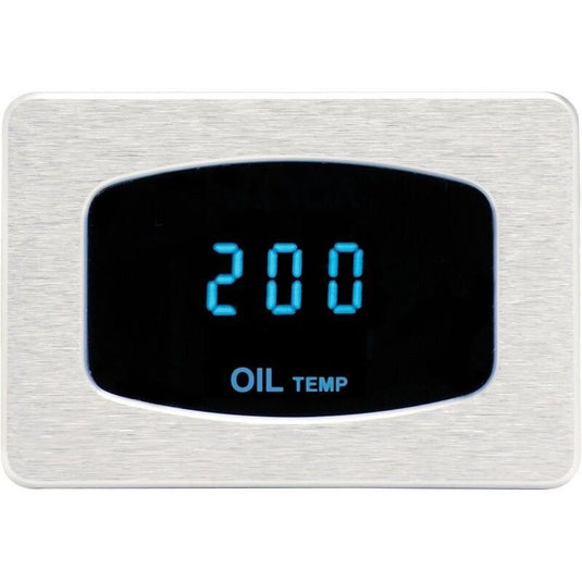 Dakota Digital Series I Rectangle Bezel Oil Temperature Gauge Temp ODY-07-1 New