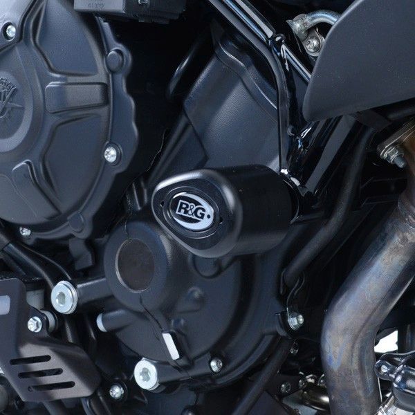 Load image into Gallery viewer, R&amp;G Racing Black Aero Style Crash Protection Bobbins CP0454BL
