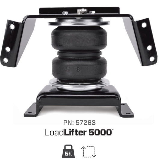 Air Lift LoadLifter 5000 Air Spring Kit - Rear - Fits Select Ram 3500 Cab & Chassis, Dual Rear Wheel Models