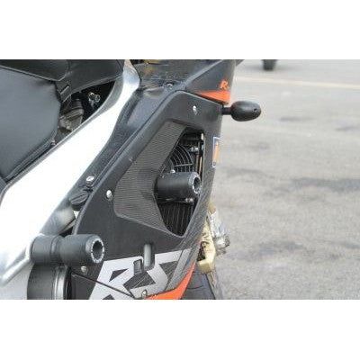 R&G Racing Black Classic Style Crash Protectors For 1998-2004 Aprilia RSV Mille