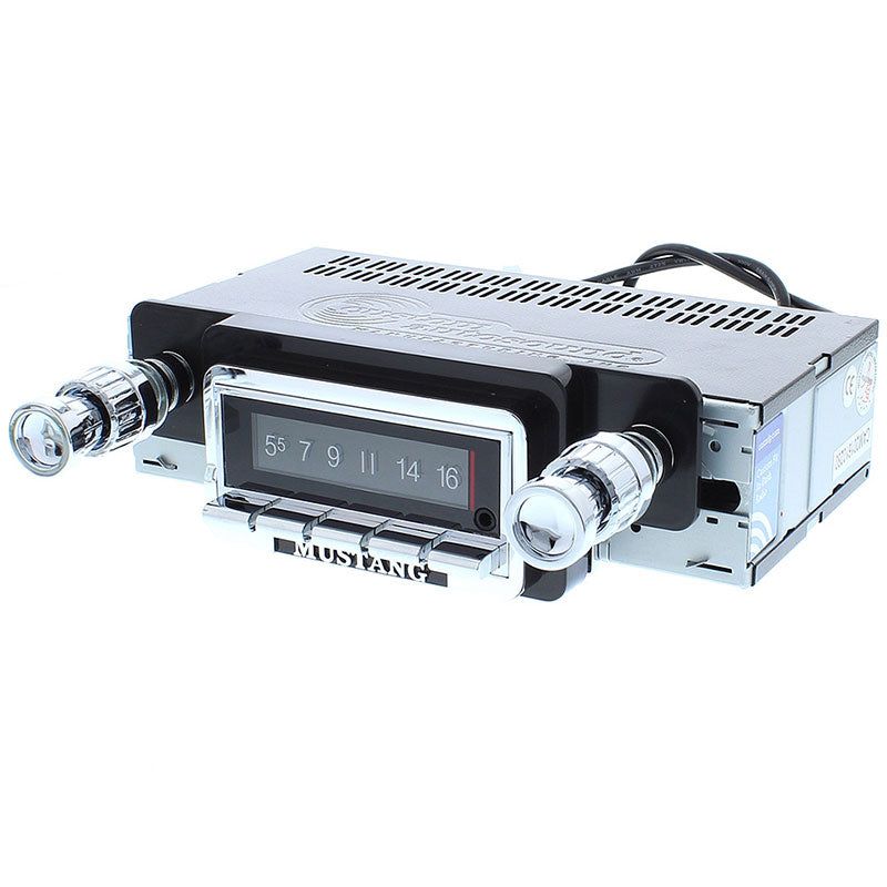 Load image into Gallery viewer, Custom Autosound 1964-66 Mustang 740 Premium Bluetooth Classic Car Stereo
