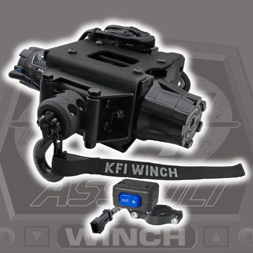 Winch Kit 3500 lb For Polaris Sportsman 1000 Touring XP 2015-2020 (Synthetic Rope Plug-N-Play)
