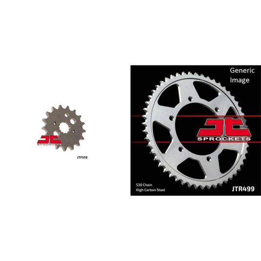 Front & Rear Sprocket Kit for Street KAWASAKI VN800E Vulcan Classic 2000-2005