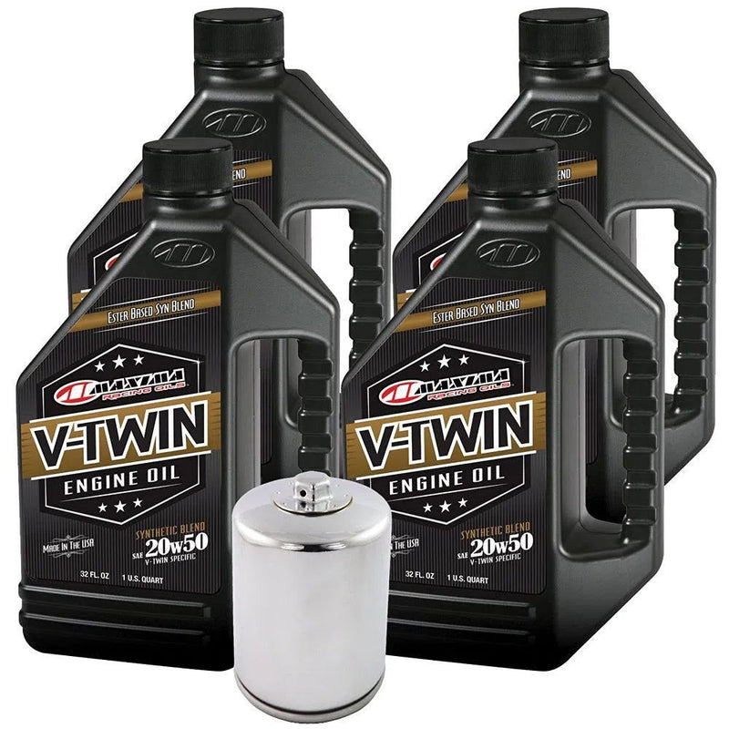 Load image into Gallery viewer, Synthetic Blend Engine Oil Change Kit Harley Davidson Twin Cam V-Twin HF171CRC
