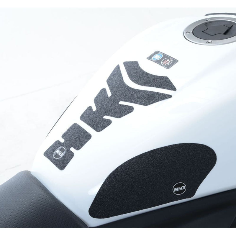 Load image into Gallery viewer, R&amp;G Racing Black Modular Centre Tank Pad Protector For 2013-2018 Aprilia Caponord 1200
