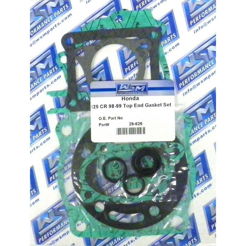 Load image into Gallery viewer, WSM Top End Gasket Kit For Honda 125 CR 98-99 29-626

