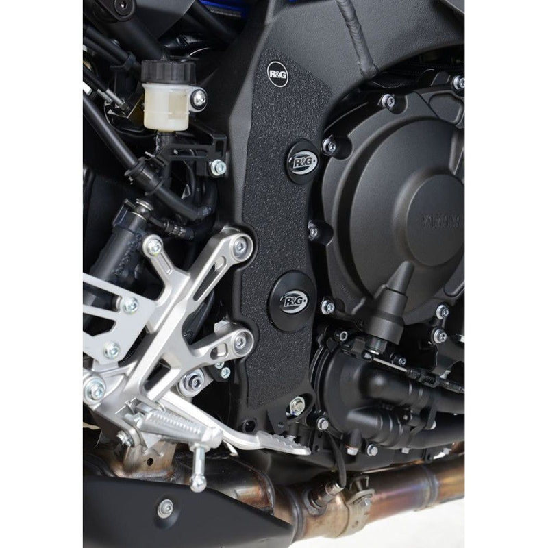 Load image into Gallery viewer, R&amp;G Racing Black Boot Guard Kit For 2018-2024 Yamaha MT-10
